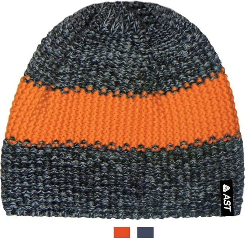 2024 AST Axel beanie grey/orange